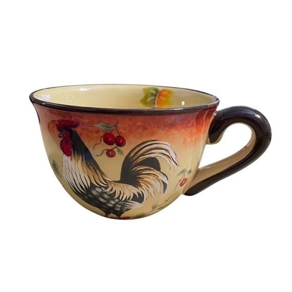 Harvest Rooster Coffee/ Tea Mugs set of 2. Two different sizes. - Picture 12 of 16